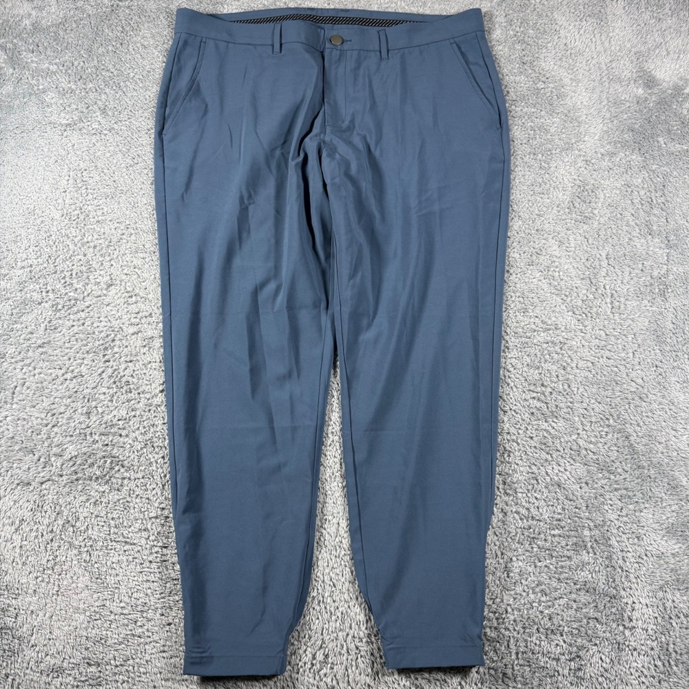 Primo Golf Joggers Mens 38 Short Blue Performance Stretch Athletic Tapered Pants